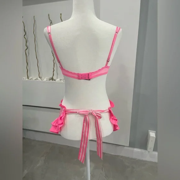 Victoria's Secret Pink Chemise with Ruffled Trim - Picture 4 of 6